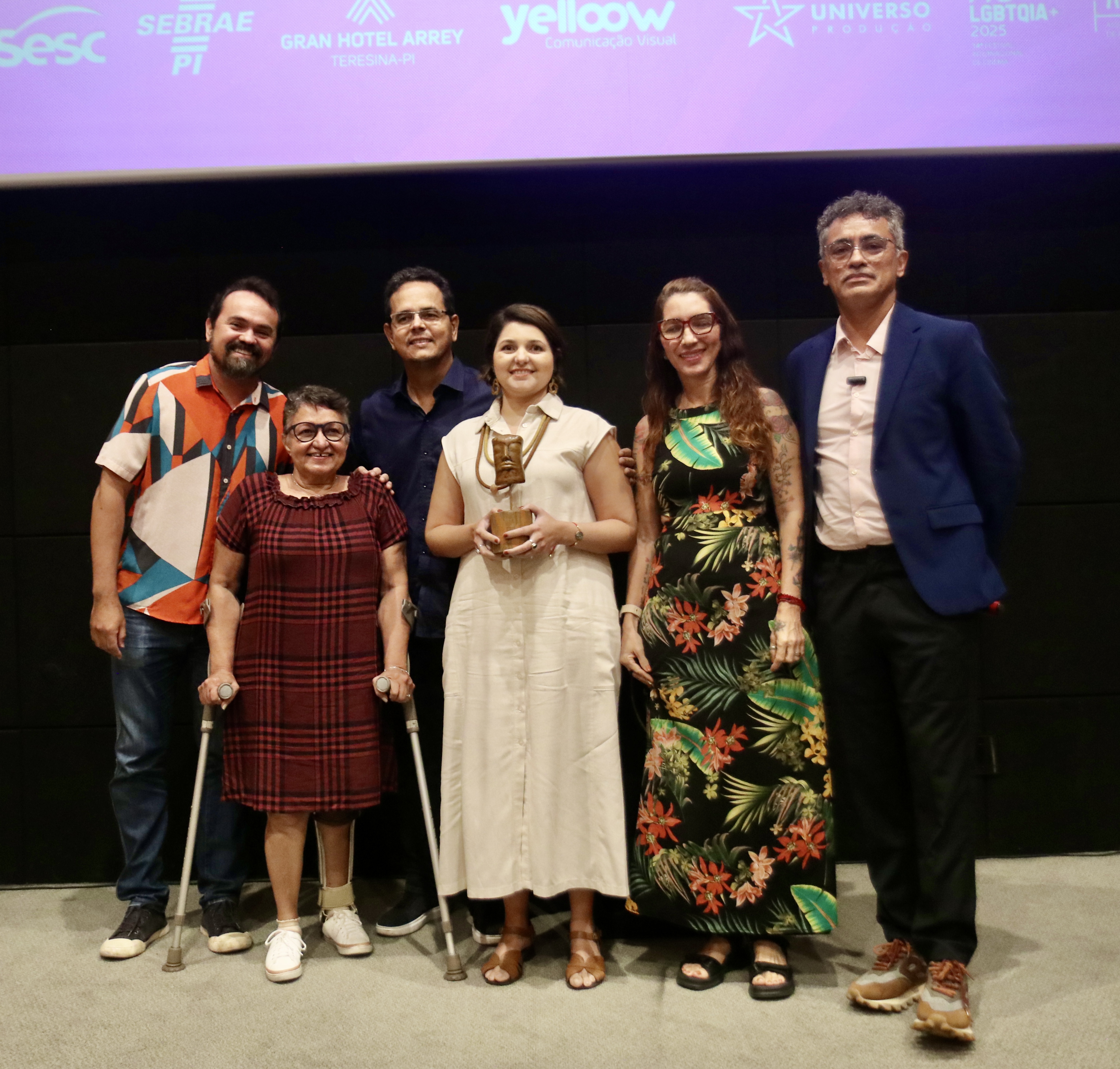 Mariana Brennand e Rosemberg Cariri na THERECINE